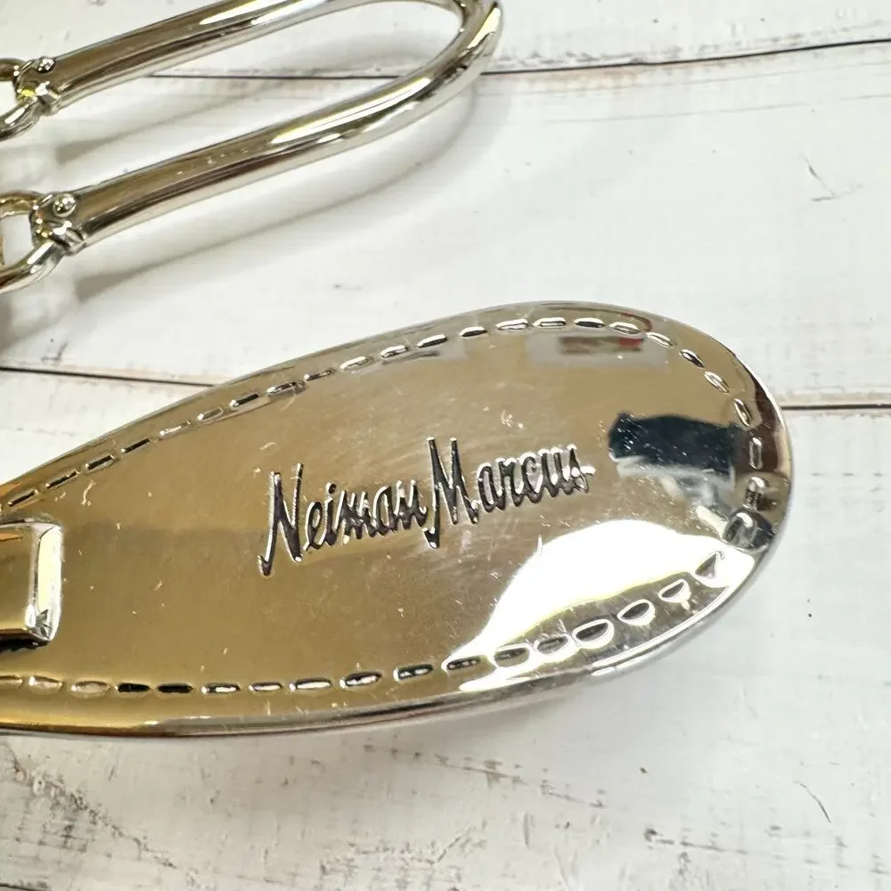 Vintage Neiman Marcus Cake Pie Server Set Silver Plate High Heel Evening Handbag